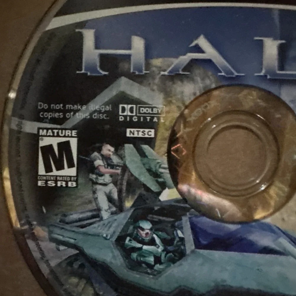 Halo Combat Evolved Original Xbox Disc - No Box Or Manual